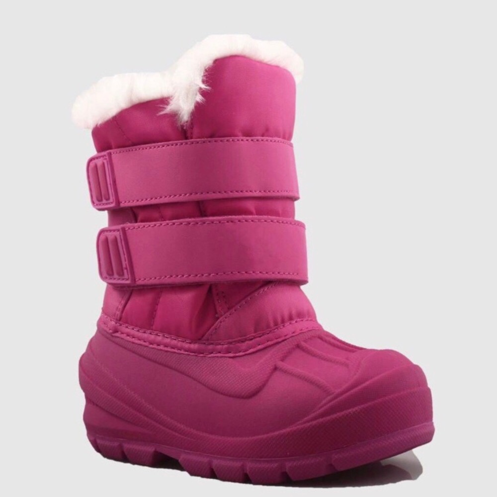 NWT Cat & Jack Lev Fuschia Pink Snow Winter Boots